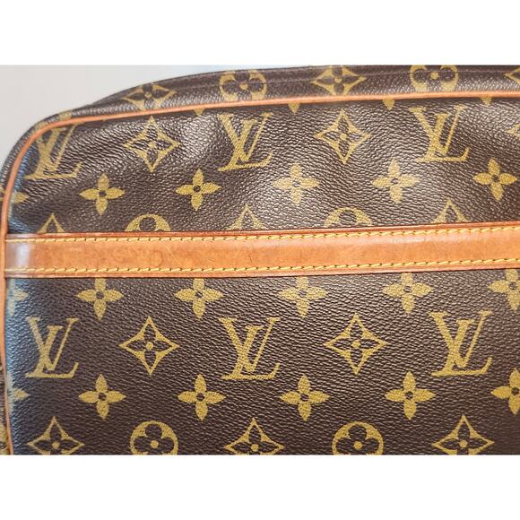 SOLD Louis Vuitton LV Monogram the Reporter PM Crossbody Bag Canvas Vachetta - Picture 4 of 15